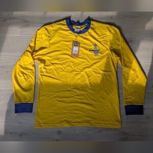 Arsenal Yellow Long Sleeve Shirt Size L